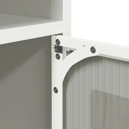 Skänk DIV. Vit 100,5x39x107 cm kallvalsat stål