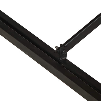 Soffbord Trä 100x100x35 cm massivt Trä akacia