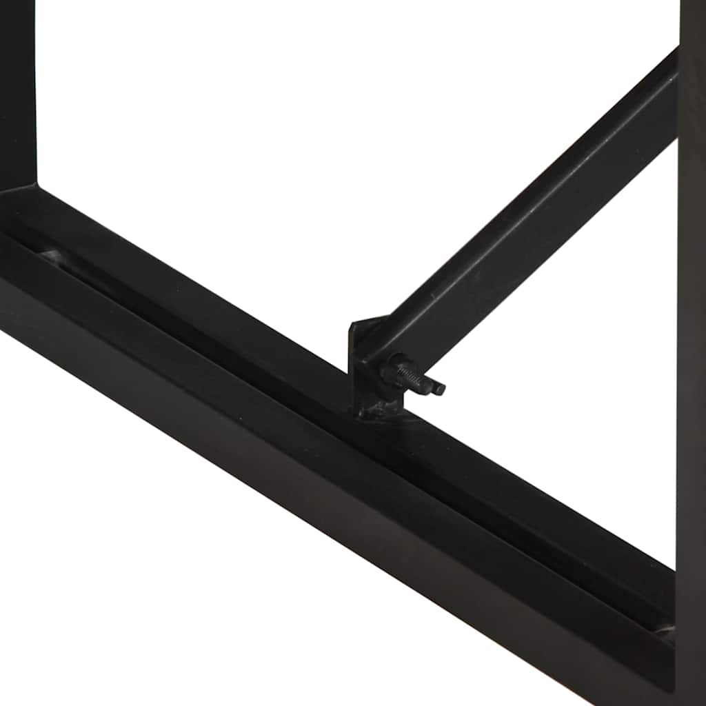 Soffbord Trä 80x40x35 cm massivt grovt Trä mango