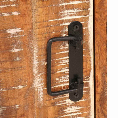 Sängbord 2 pcs Brun 35 x 33 x 48 cm Solid Återvunnet Trä