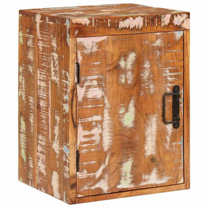 Sängbord 2 pcs Brun 35 x 33 x 48 cm Solid Återvunnet Trä