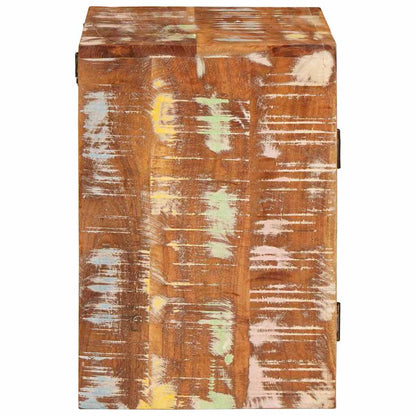 Sängbord 2 pcs Brun 35 x 33 x 48 cm Solid Återvunnet Trä