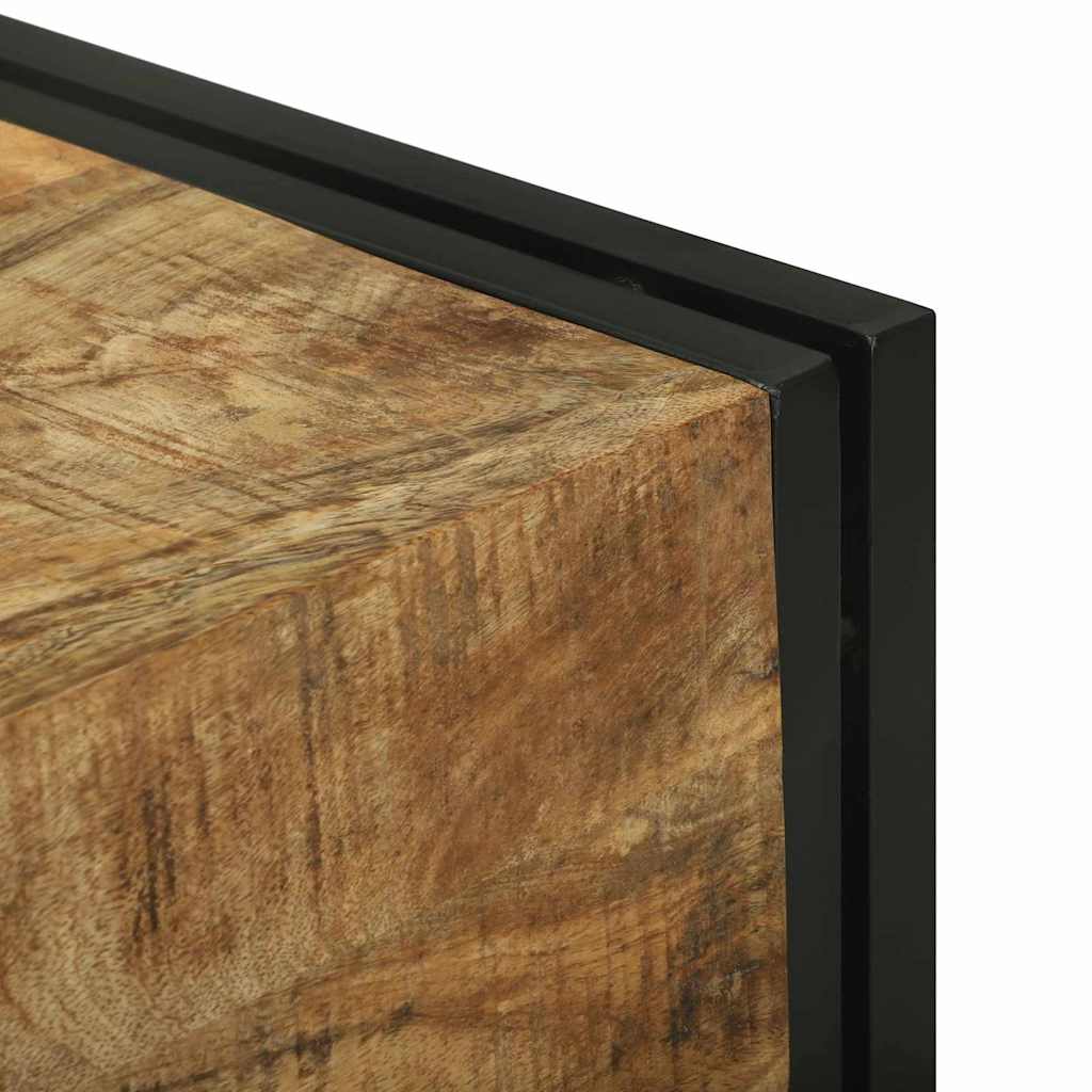 Sovrumsbordsbord Brun 90 x 50 x 75 cm Massivt Mangoträ