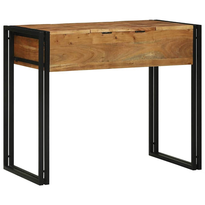 Sovrumsbordsbord Brun 90 x 50 x 75 cm Massivt akaciaträ