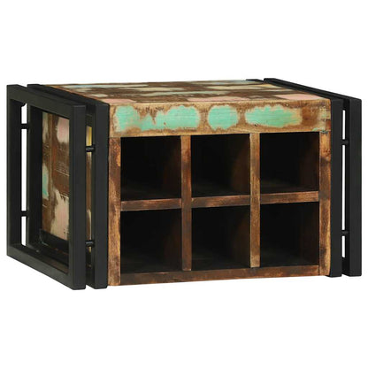 Vinställ 46 x 35 x 27.5 cm Massivt återvunnet trä