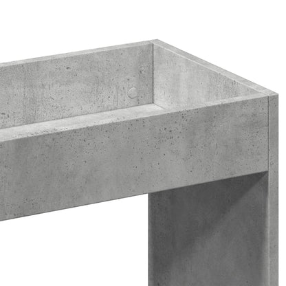 Skåp Betonggrå 63x33x100 cm
