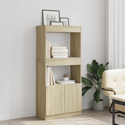 Skåp Sonoma Ek 63x33x140 cm