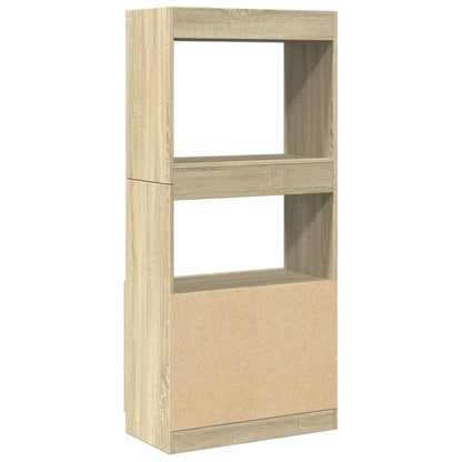 Skåp Sonoma Ek 63x33x140 cm