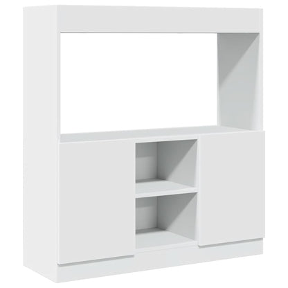 Skåp Vit 92x33x100 cm
