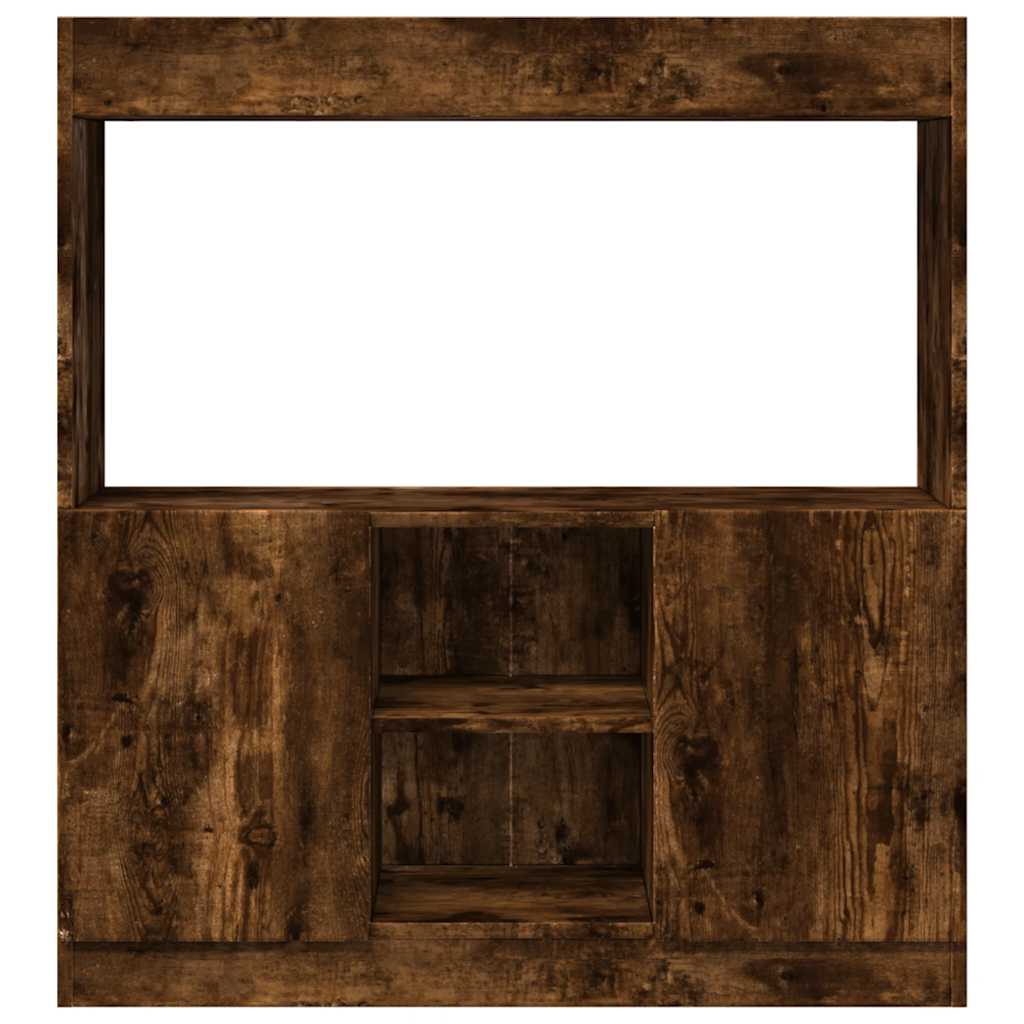 Skåp Rökfärgad Ek 92x33x100 cm
