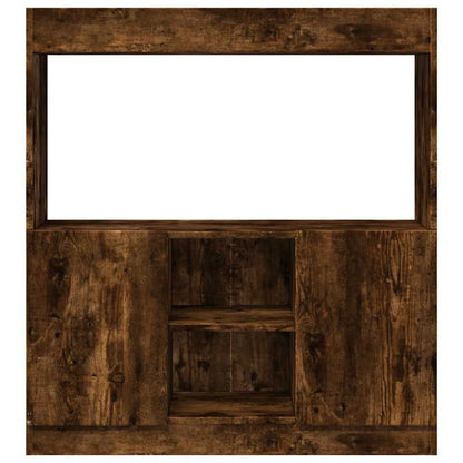 Skåp Rökfärgad Ek 92x33x100 cm