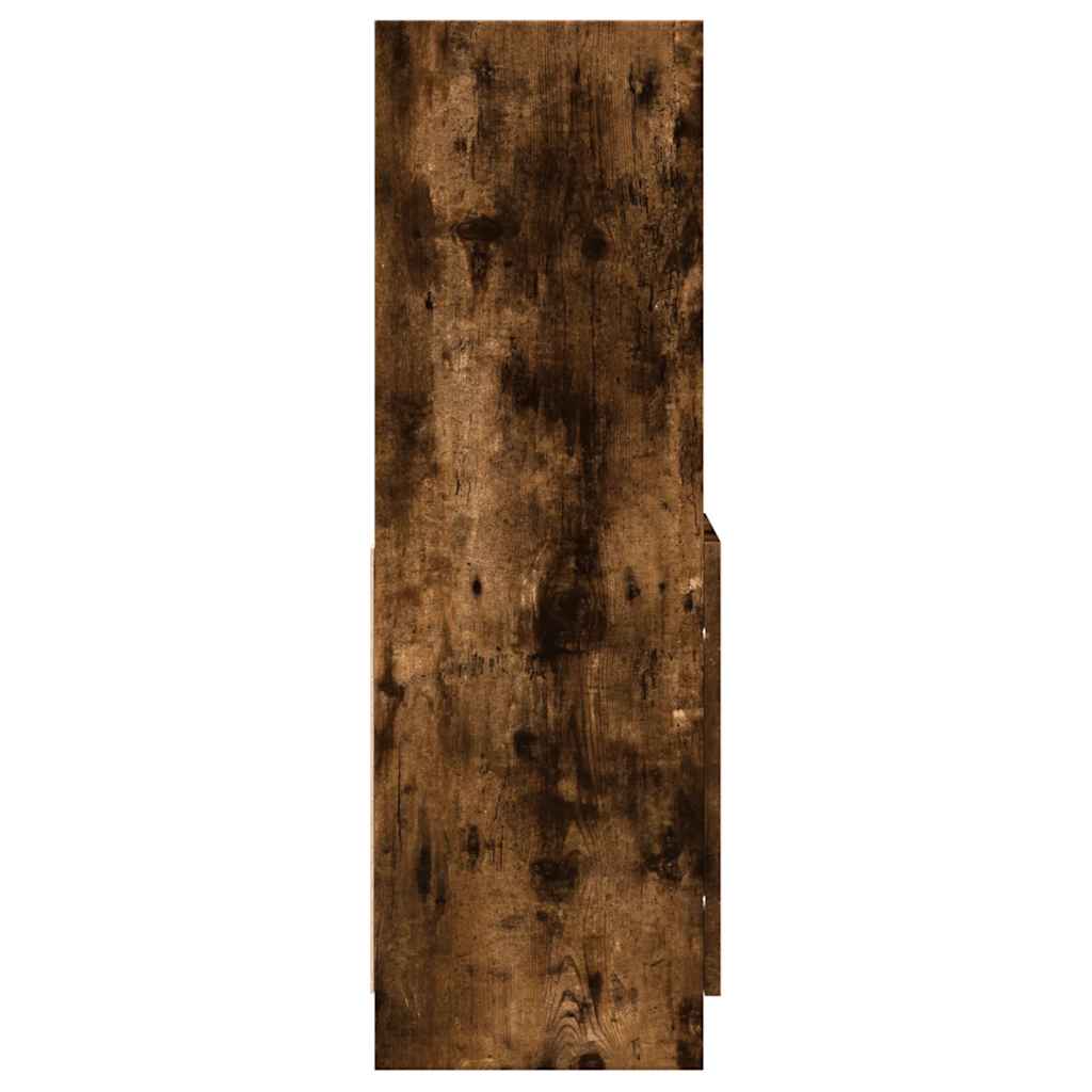 Skåp Rökfärgad Ek 92x33x100 cm