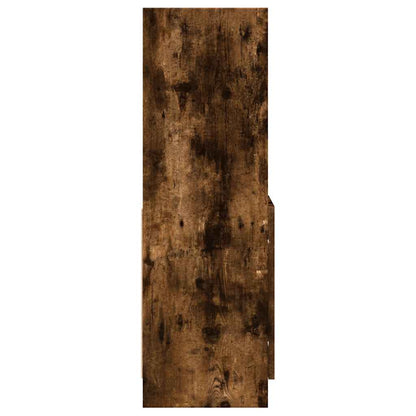 Skåp Rökfärgad Ek 92x33x100 cm