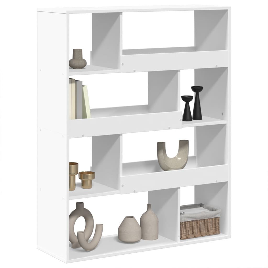 Bokhylla Vit 100x33x125,5 cm