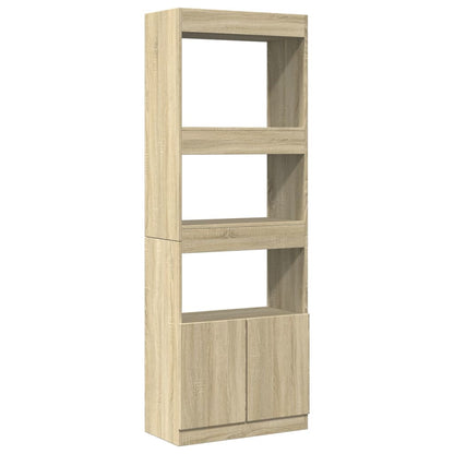 Skåp Sonoma Ek 63x33x180 cm