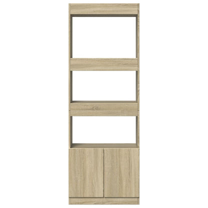 Skåp Sonoma Ek 63x33x180 cm