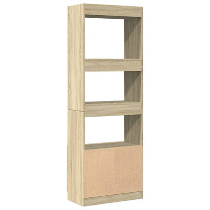 Skåp Sonoma Ek 63x33x180 cm