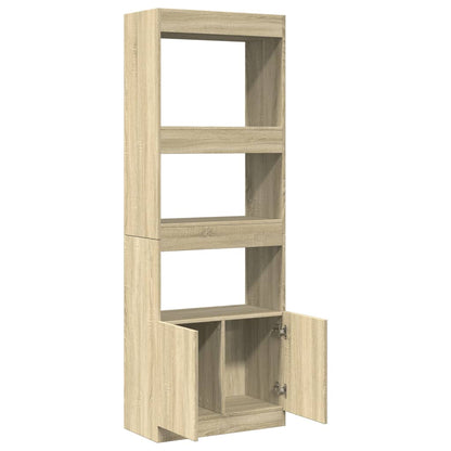Skåp Sonoma Ek 63x33x180 cm