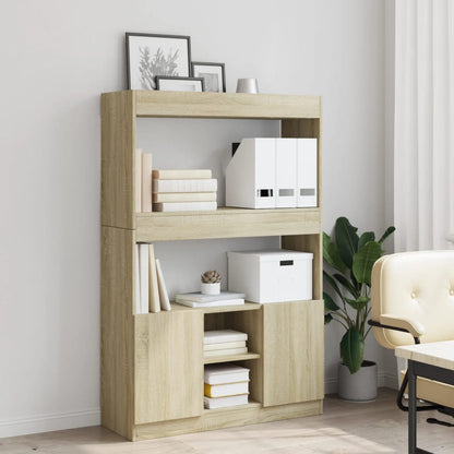 Skåp Sonoma Ek 92x33x140 cm