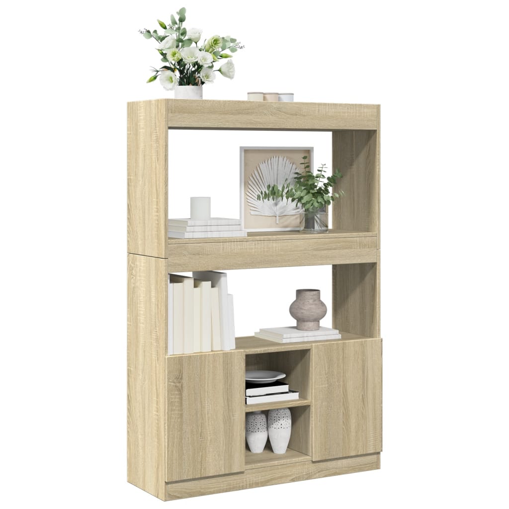 Skåp Sonoma Ek 92x33x140 cm