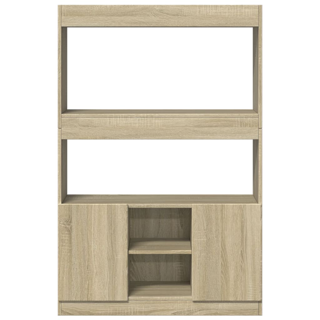 Skåp Sonoma Ek 92x33x140 cm