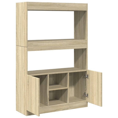 Skåp Sonoma Ek 92x33x140 cm