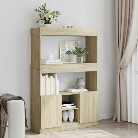 Skåp Sonoma Ek 92x33x140 cm