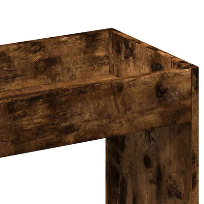Skåp Rökfärgad Ek 92x33x140 cm