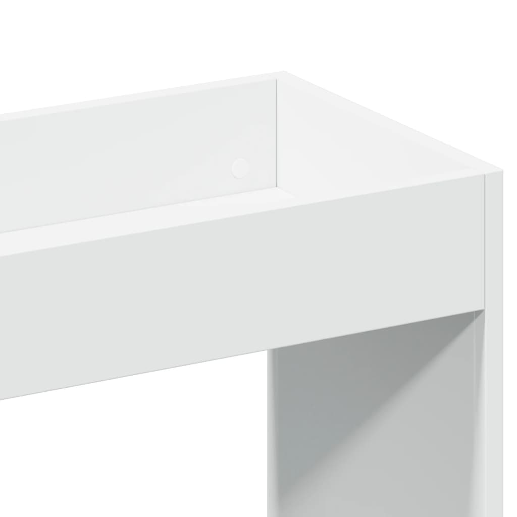 Skåp Vit 92x33x180 cm