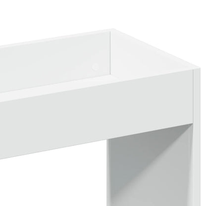 Skåp Vit 92x33x180 cm