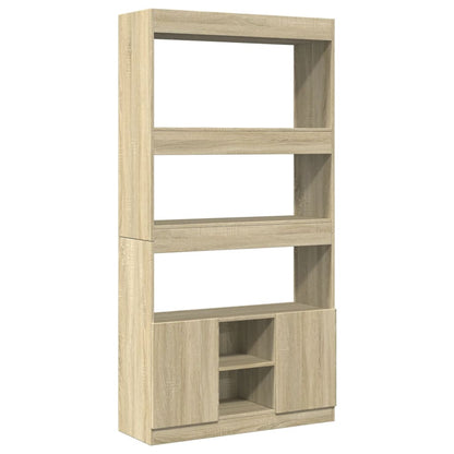 Skåp Sonoma Ek 92x33x180 cm