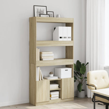 Skåp Sonoma Ek 92x33x180 cm