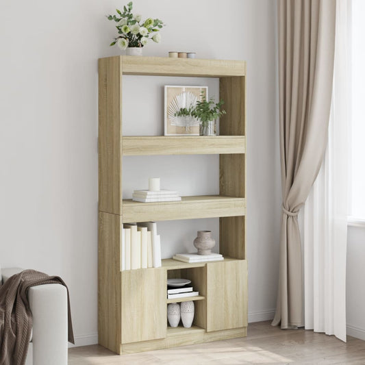 Skåp Sonoma Ek 92x33x180 cm