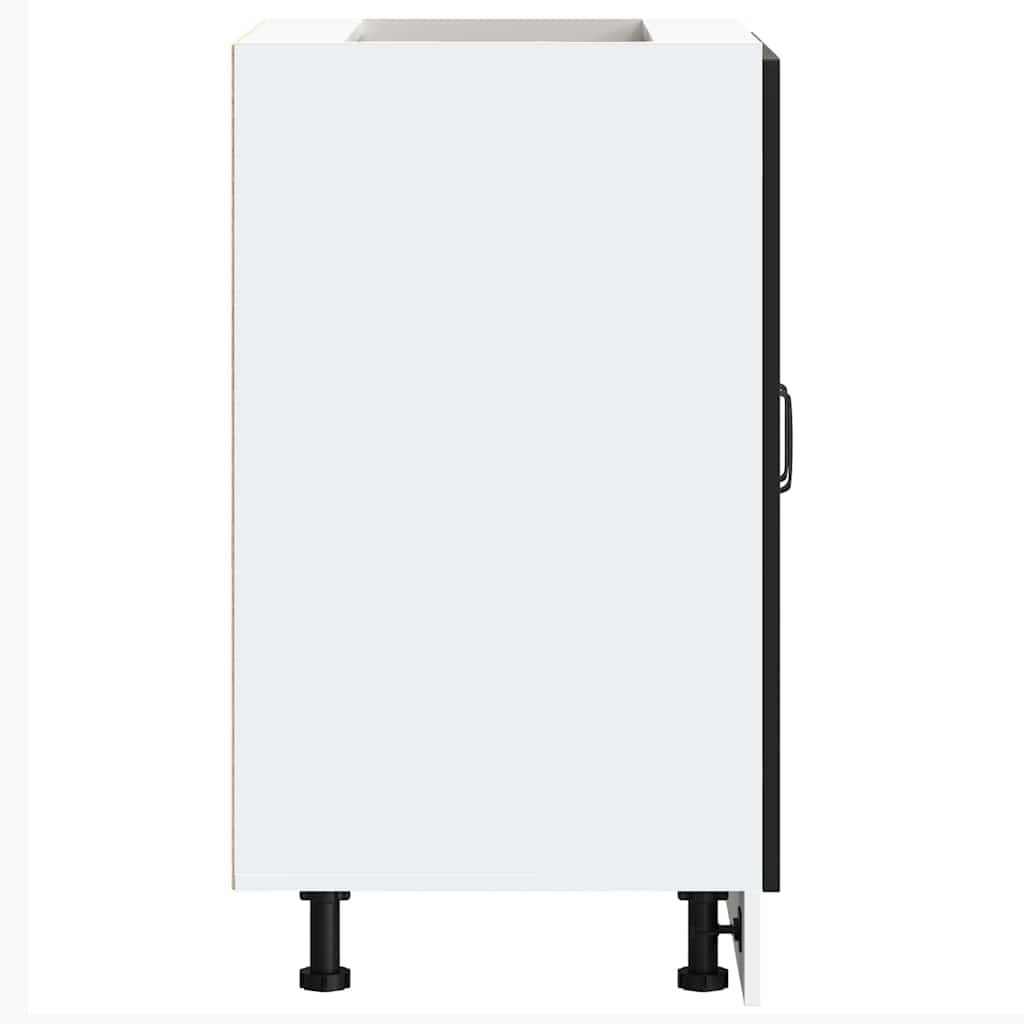 Köksinredning Underskåp Kalmar Svart 60x46x81,5 cm