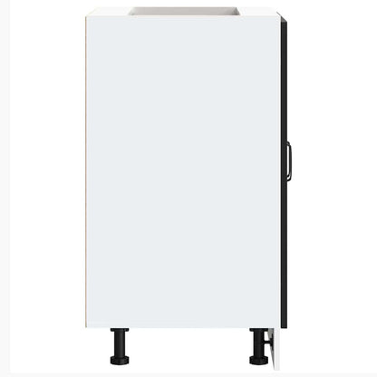 Köksinredning Underskåp Kalmar Svart 60x46x81,5 cm