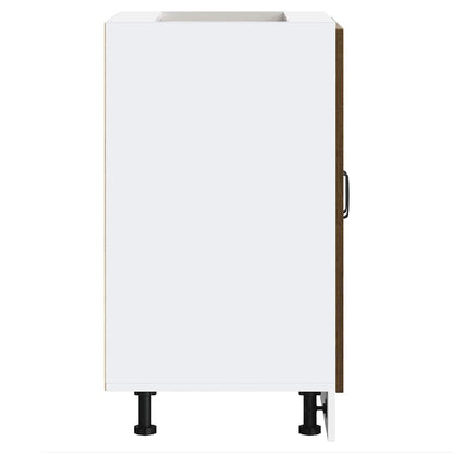 Köksinredning Underskåp Kalmar Brun Ek 60x46x81,5 cm