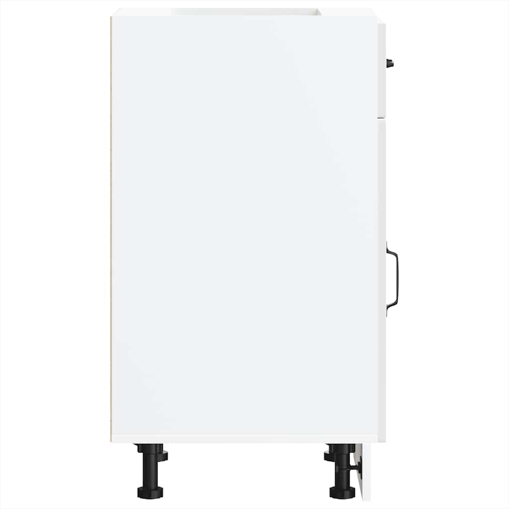 Köksinredning Underskåp Kalmar Högglans Vit