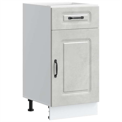 Köksinredning Underskåp Kalmar Betonggrå