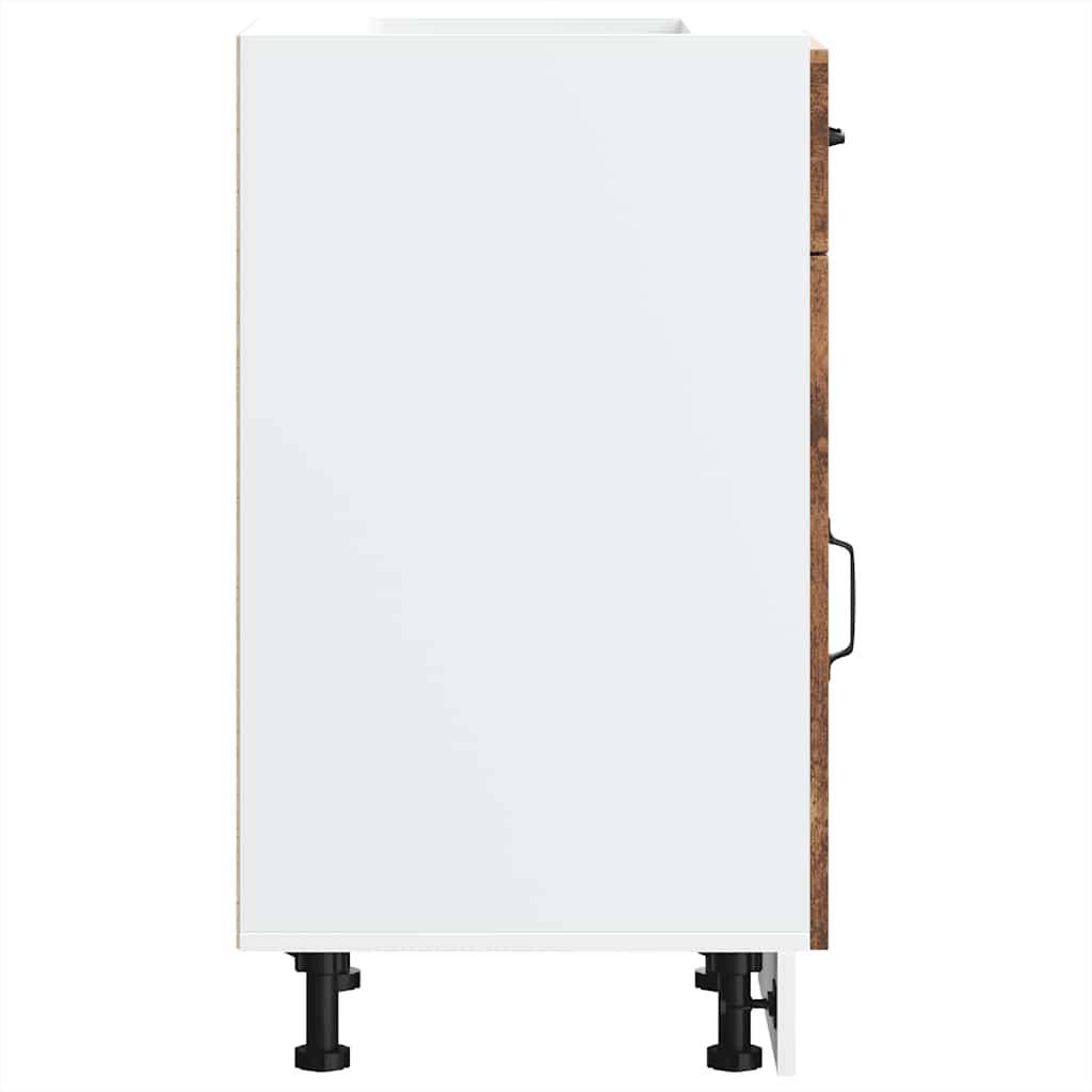 Köksinredning Underskåp Kalmar Åldrat Trä