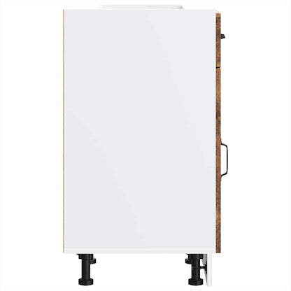 Köksinredning Underskåp Kalmar Åldrat Trä