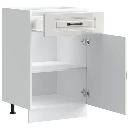 Köksinredning Underskåp Kalmar Högglans Vit