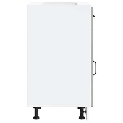 Köksinredning Underskåp Kalmar Betonggrå