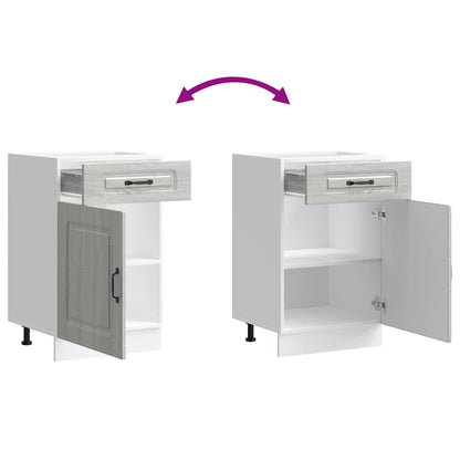 Köksinredning Underskåp Kalmar Sonoma Grå