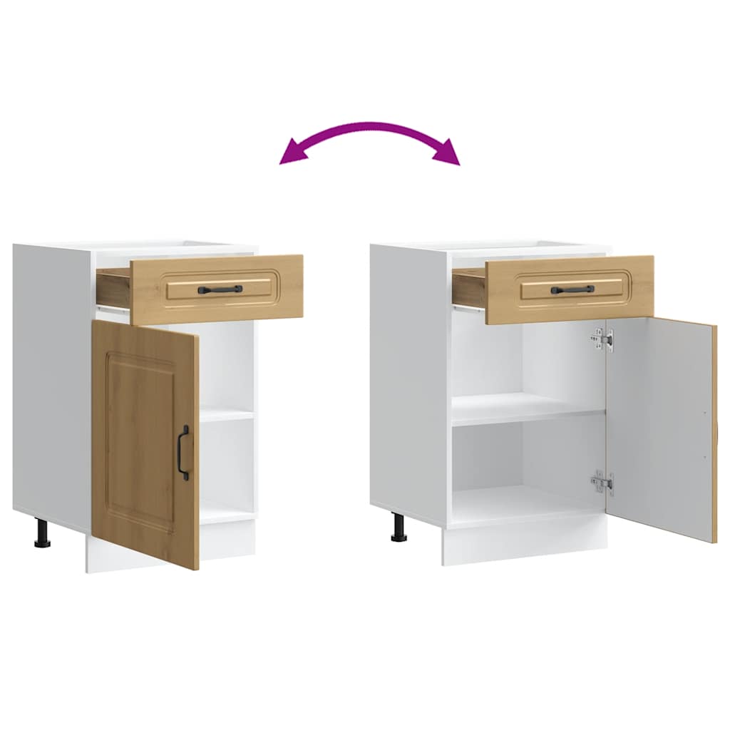 Köksinredning Underskåp Kalmar Artisan ek