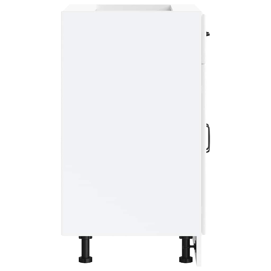 Köksinredning Underskåp Kalmar Högglans Vit