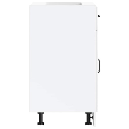 Köksinredning Underskåp Kalmar Högglans Vit