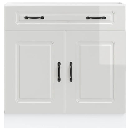 Köksinredning Underskåp Kalmar Högglans Vit