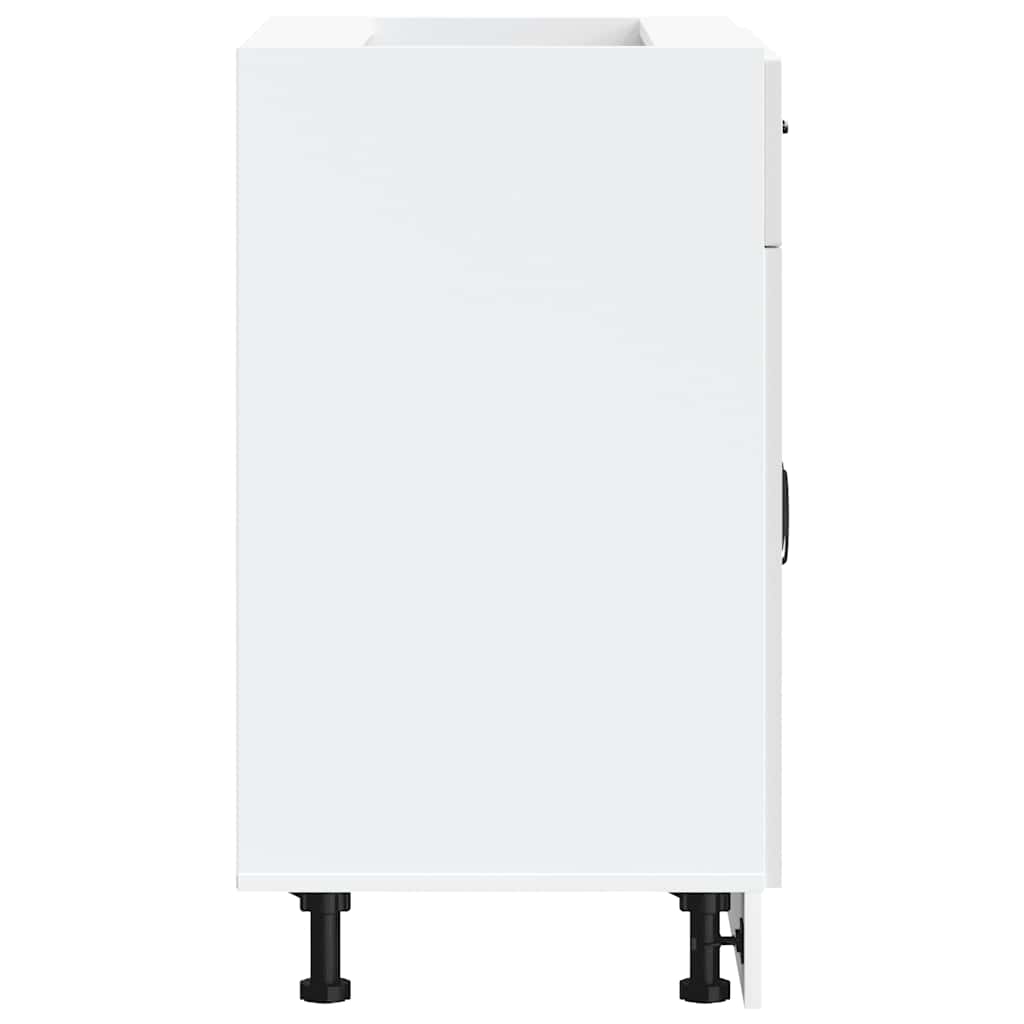 Köksinredning Underskåp Kalmar Högglans Vit