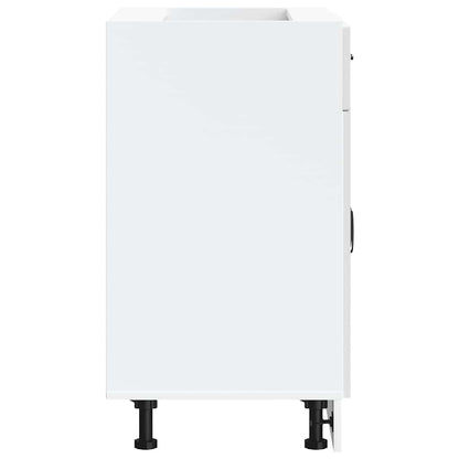 Köksinredning Underskåp Kalmar Högglans Vit