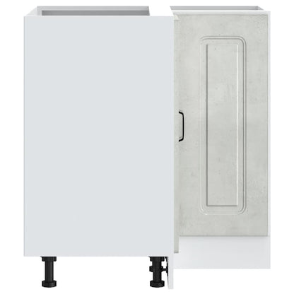 Köksinredning Underskåp Hörnbänkskåp Kalmar Betonggrå